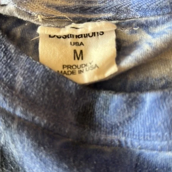 Outer Banks Tie-Dye Crop Top size medium - Picture 6 of 10